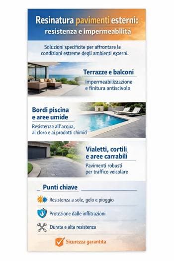 infografica pavimenti esterni resinatura